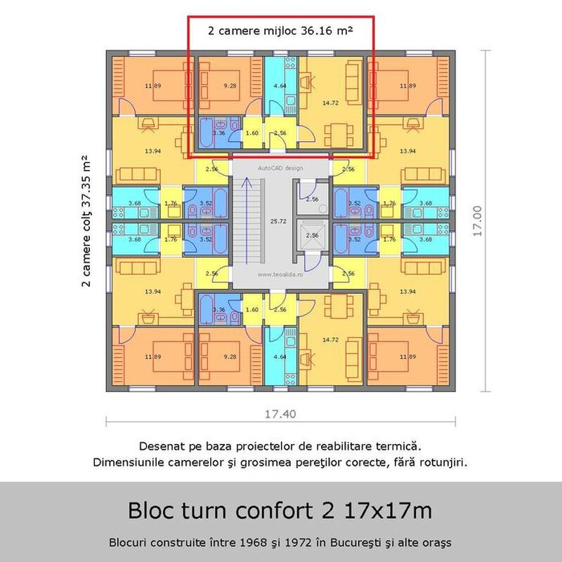 Theodor Pallady, 1 Decembrie 1918, apartament 2 camere, comision 0%.